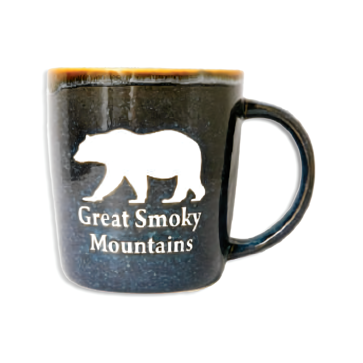 Stone Glazed Bear Mug 14 Oz