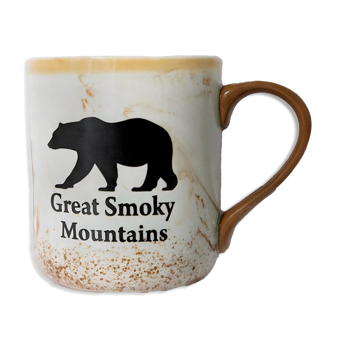 Stoneware Glazed Bear Mug 15 OZ