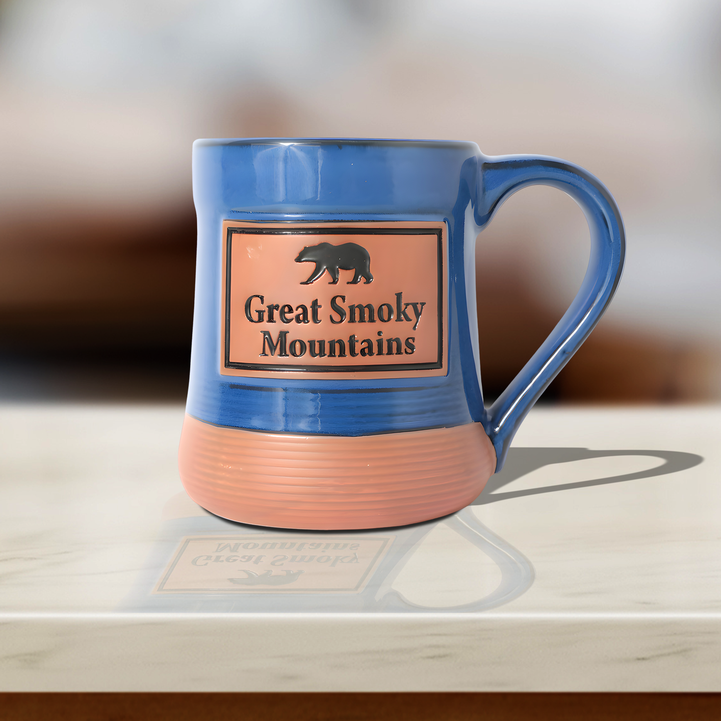 Terra Cotta Bear Mug 22 Oz