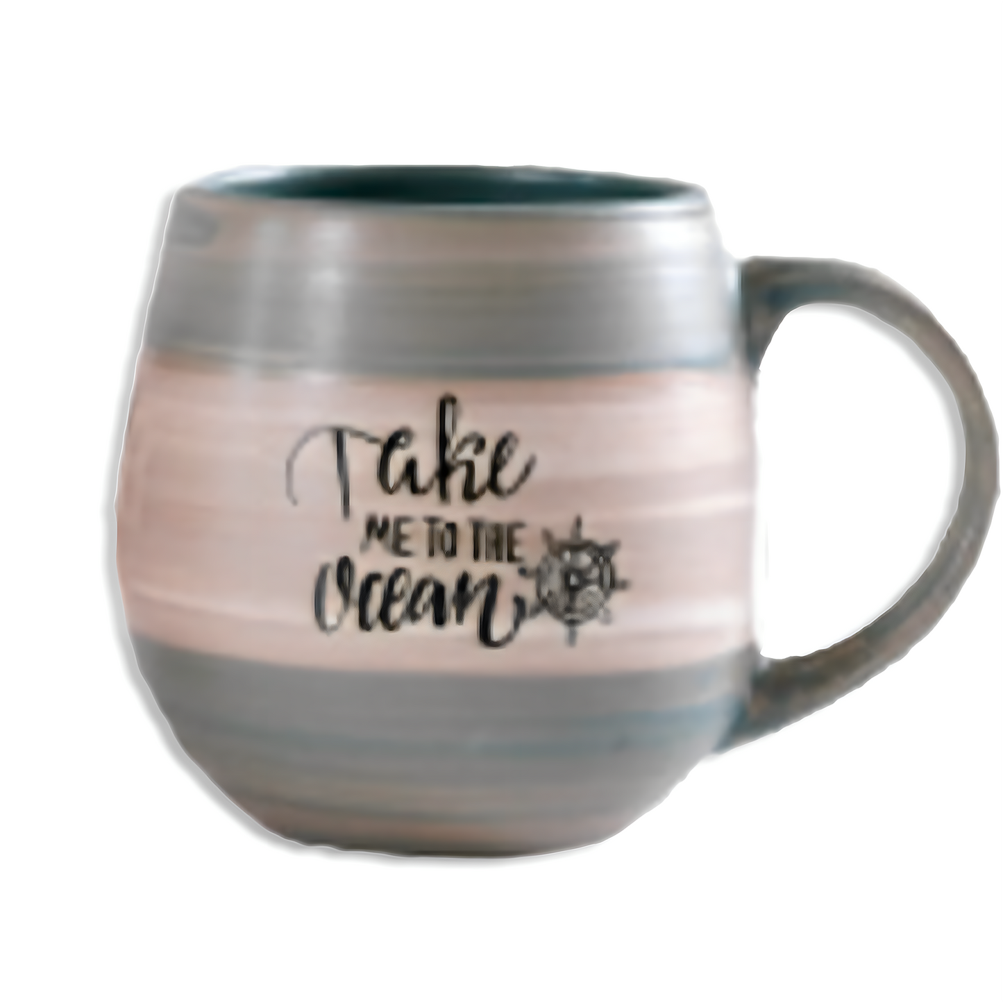 Engraved Ceramic Mug "Take Me To The Ocean" 20 Oz