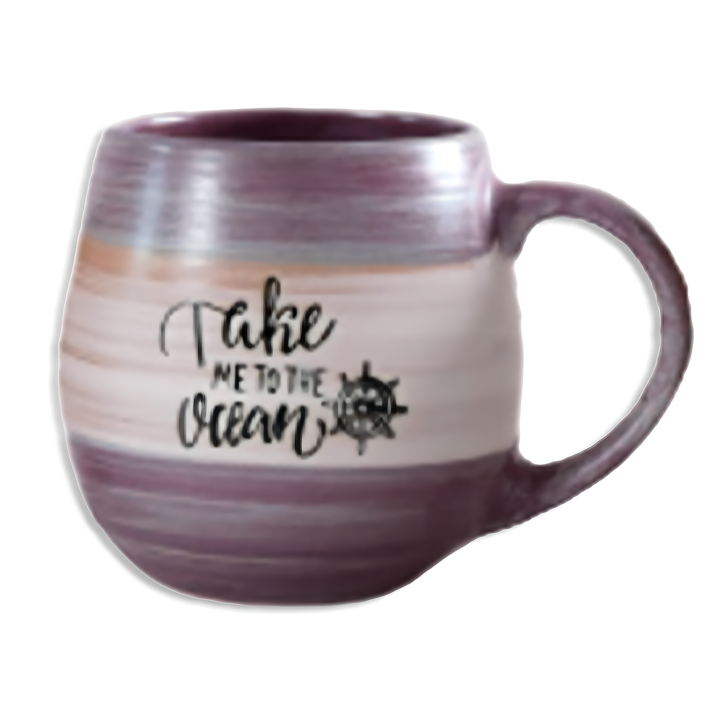 Engraved Ceramic Mug "Take Me To The Ocean" 20 Oz