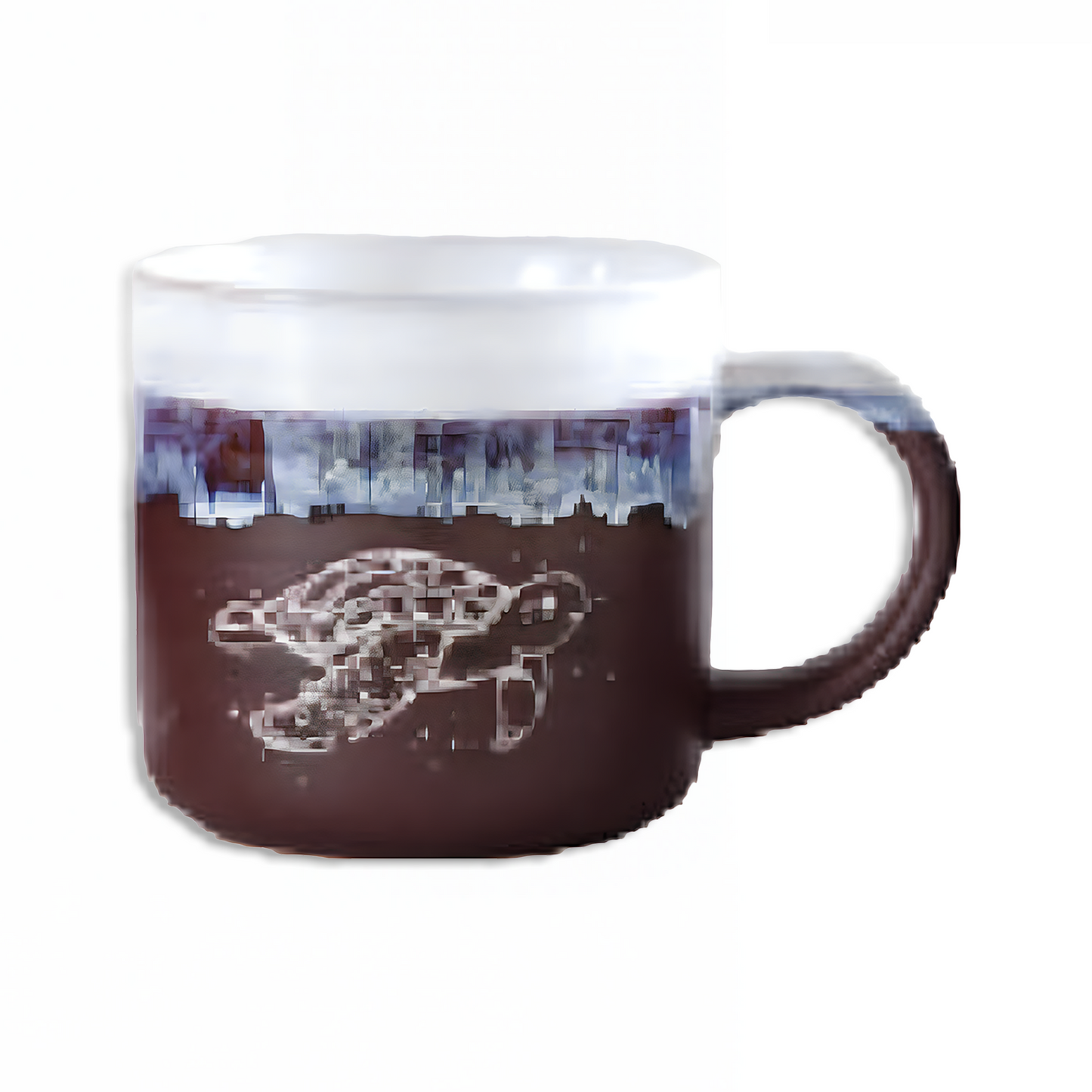 Ceramic Mug with Turtle 16 OZ