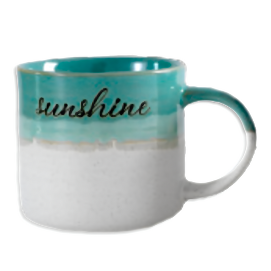 Reactive Glazed Mug “Sunshine” 16 Oz