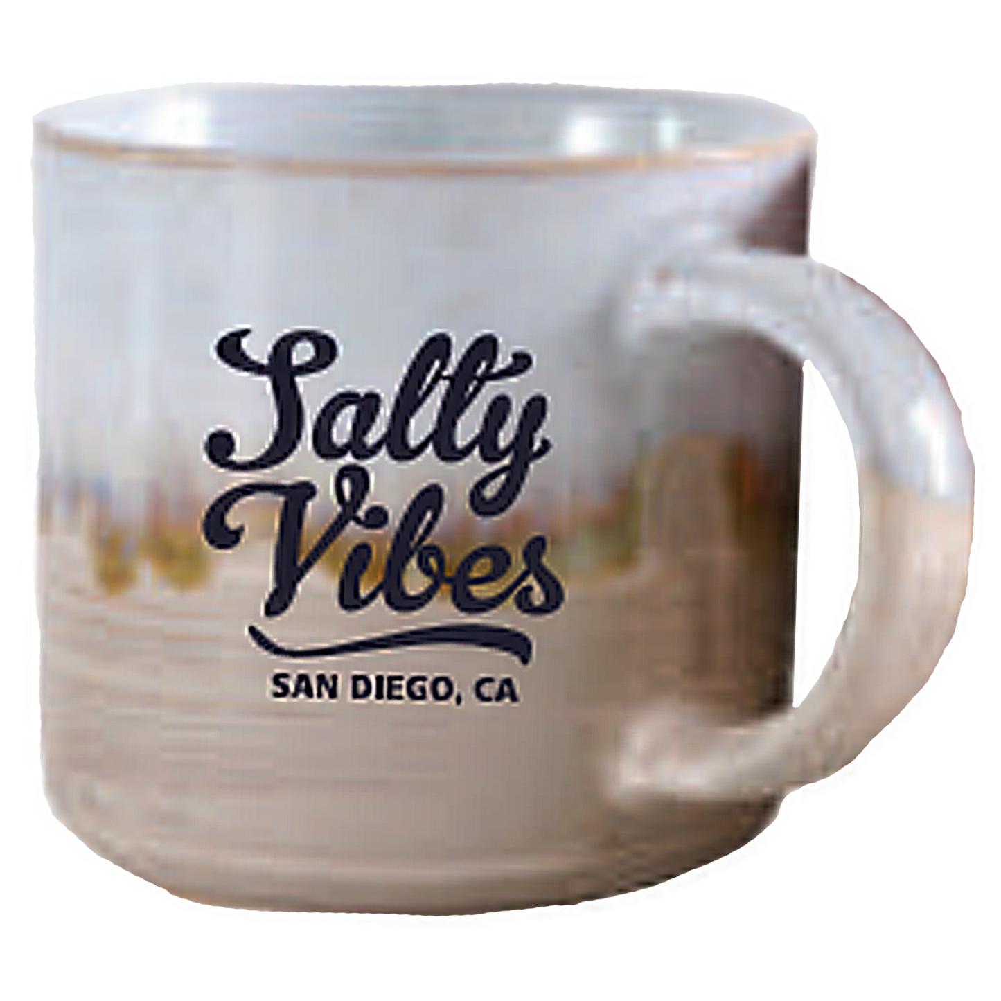 Reactive Glaze Mug "Salty Vibes" 17 OZ