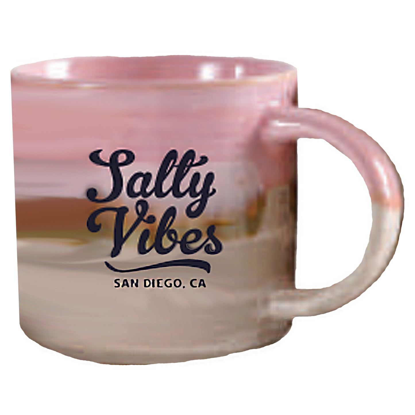 Reactive Glaze Mug "Salty Vibes" 17 OZ