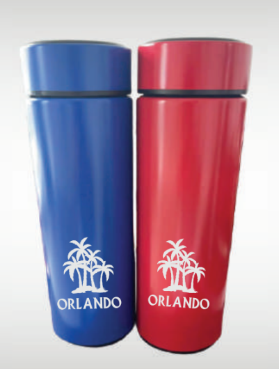 Stainless Steal Tumbler "Orlando" with LED Display