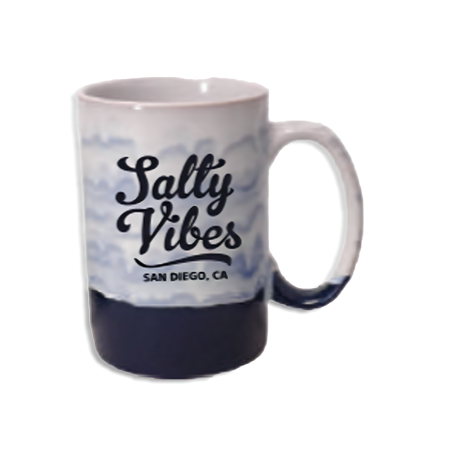 Reactive Glaze Mug "Salty Vibes" 16 OZ