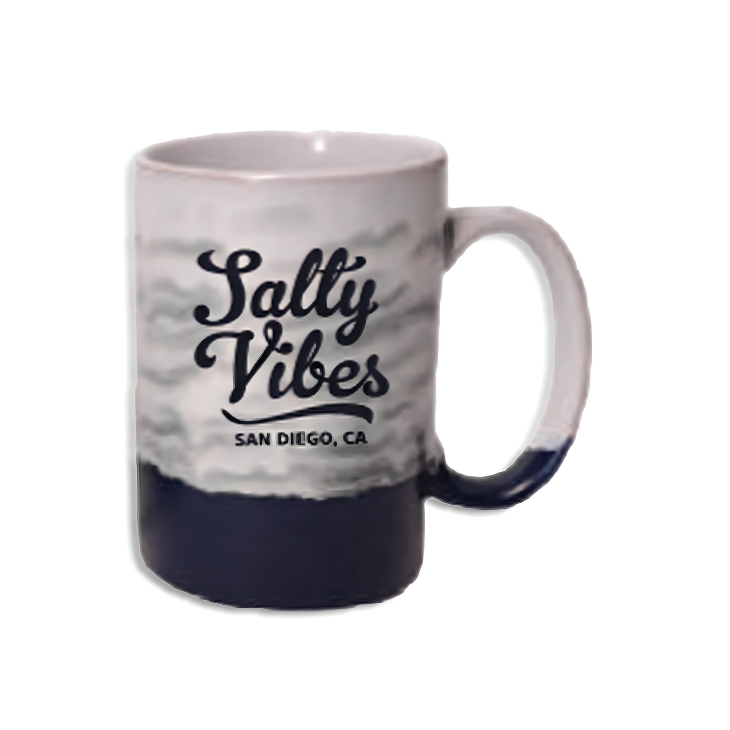 Reactive Glaze Mug "Salty Vibes" 16 OZ