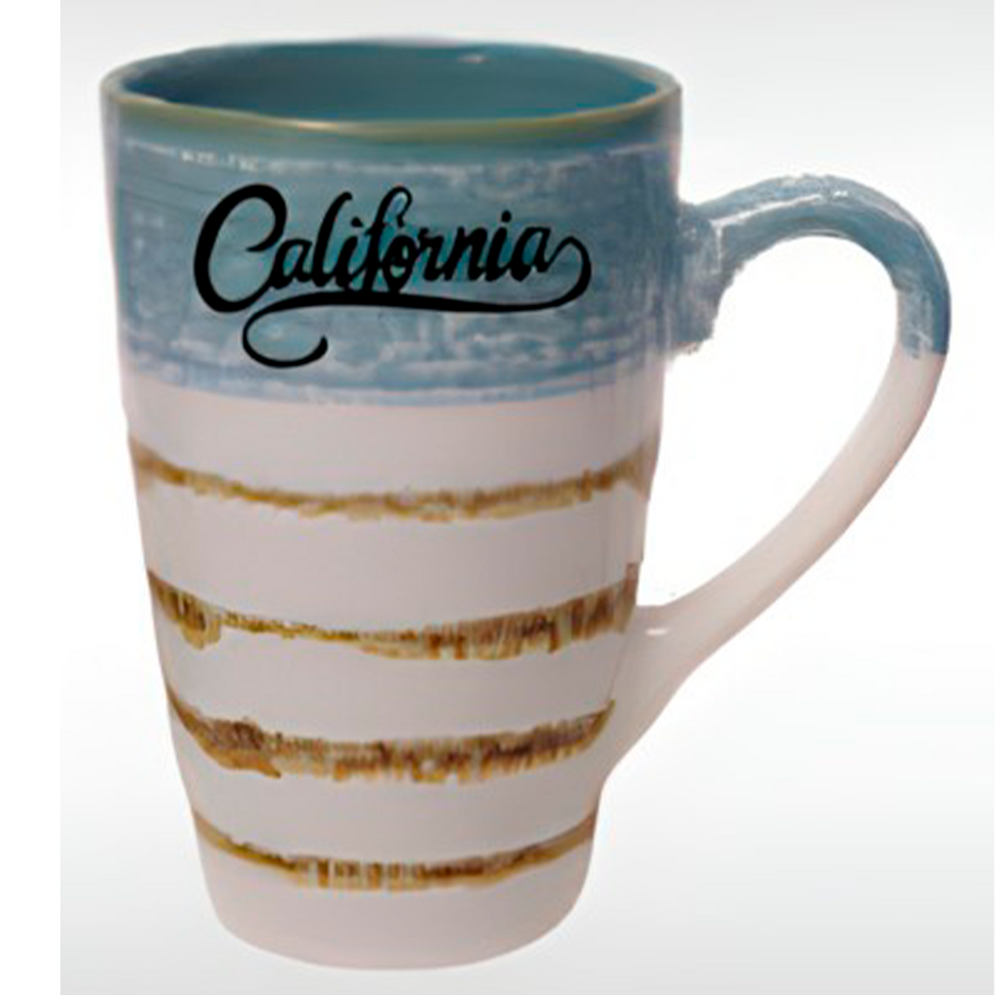 Reactive Glazed Mug “California” 16 Oz