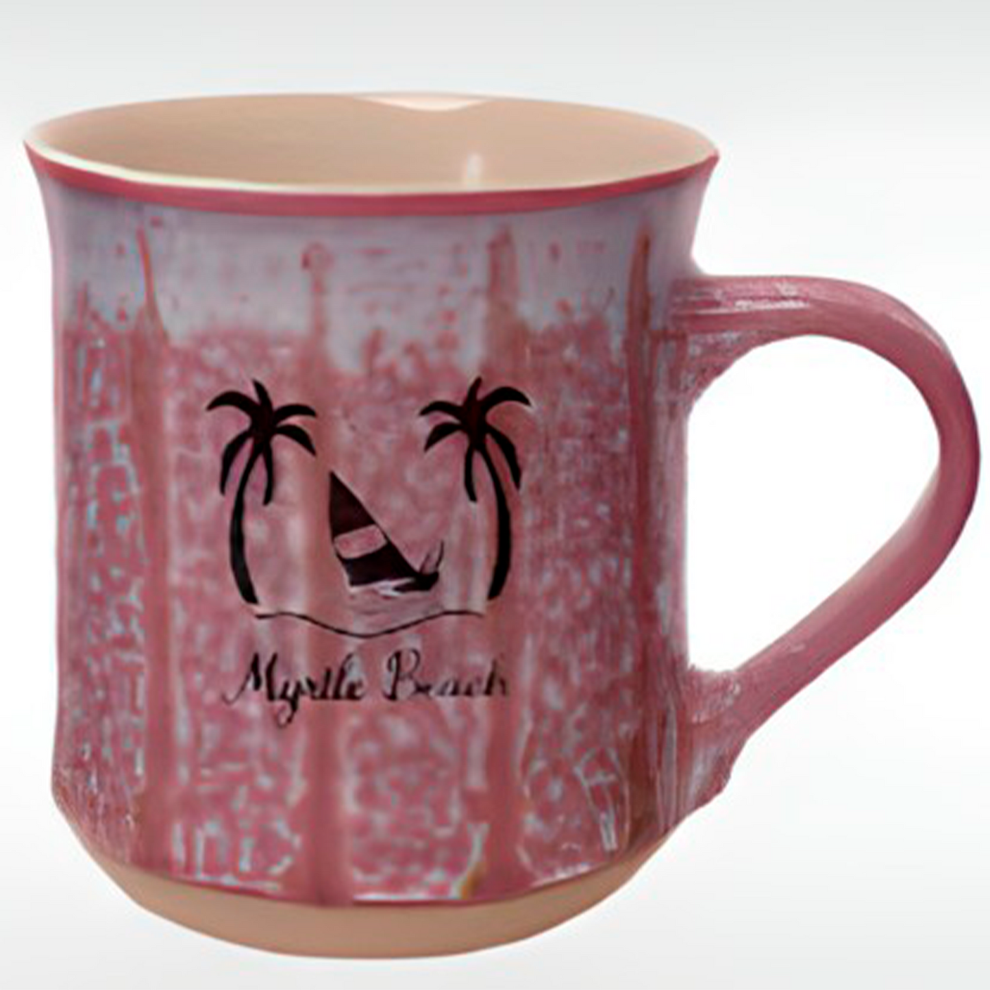 Reactive Glazed Mug “Myrtle Beach” 22 Oz