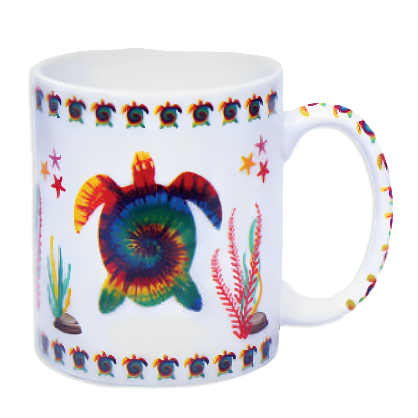 Ceramic Turtle Mug 14 OZ