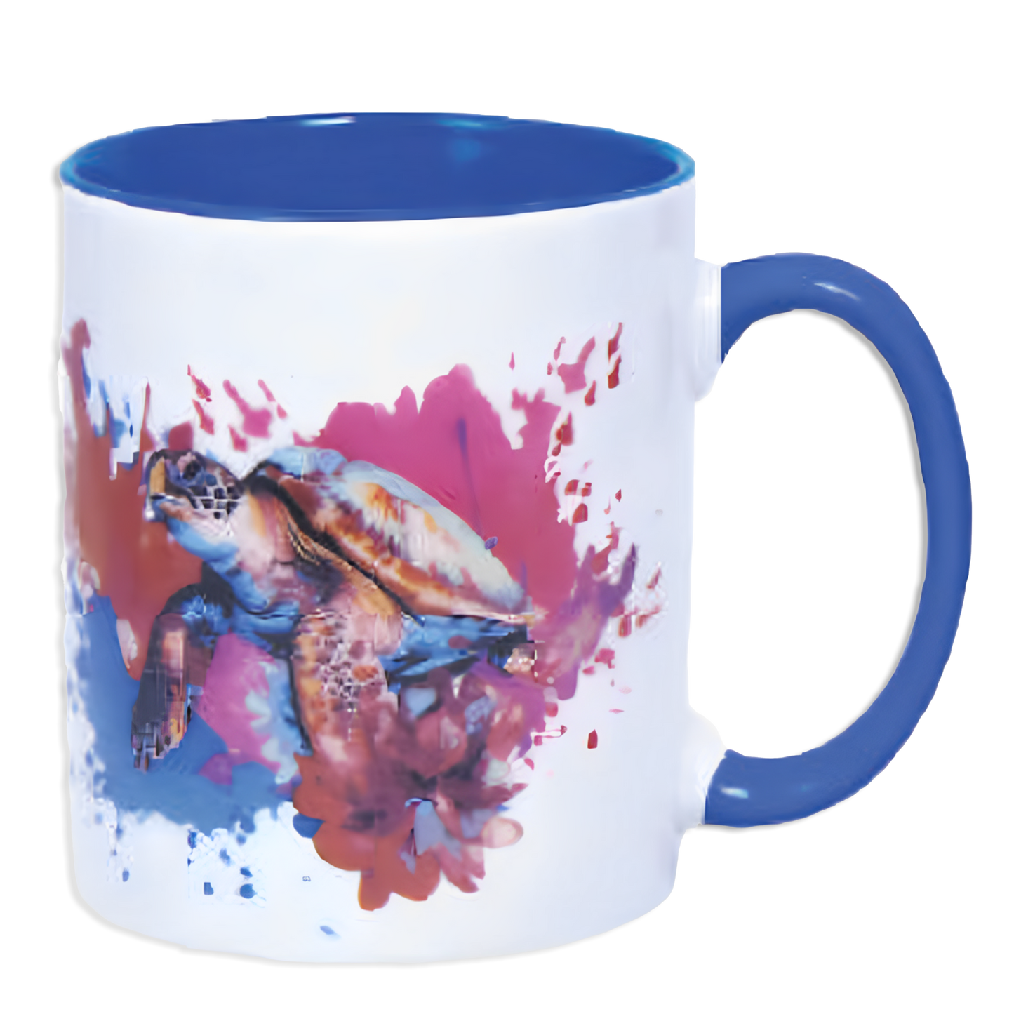 Ceramic Turtle Mug 14 OZ