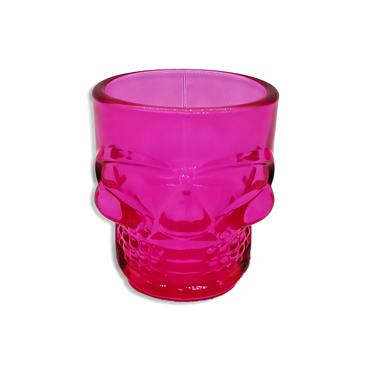 Neon Skull Shot Glass 2 Oz