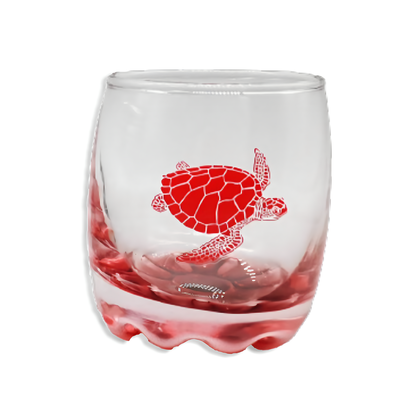 Engraved Turtle Shot Glass 2 Oz