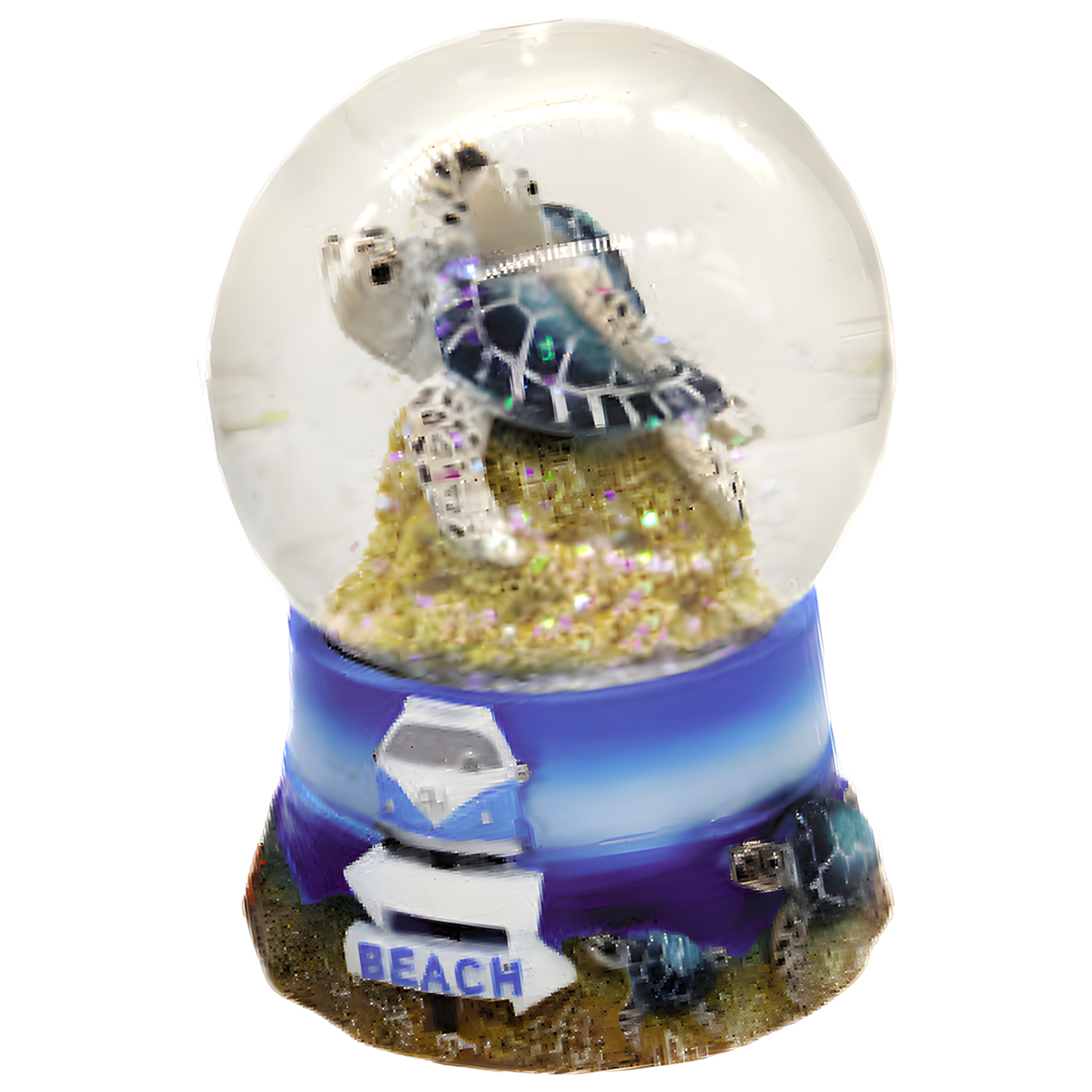 Resin Snow Globe 65mm Beach Themes