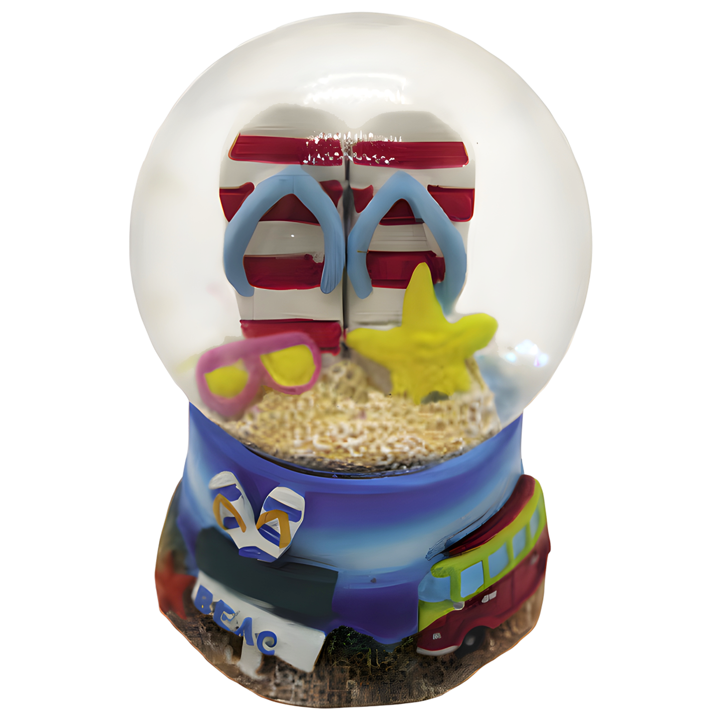 Resin Snow Globe 45mm Beach Themes